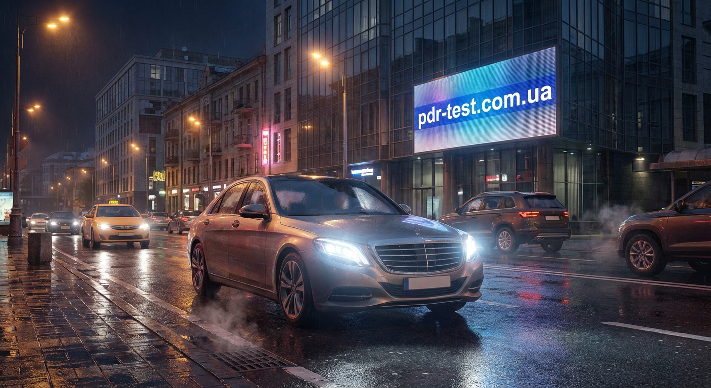 Користування зовнішніми світловими приладами