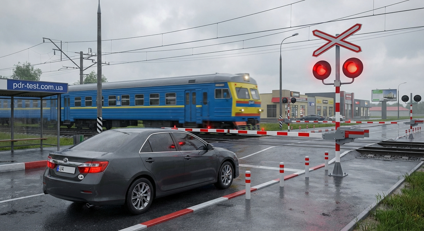 Рух через залізничні переїзди