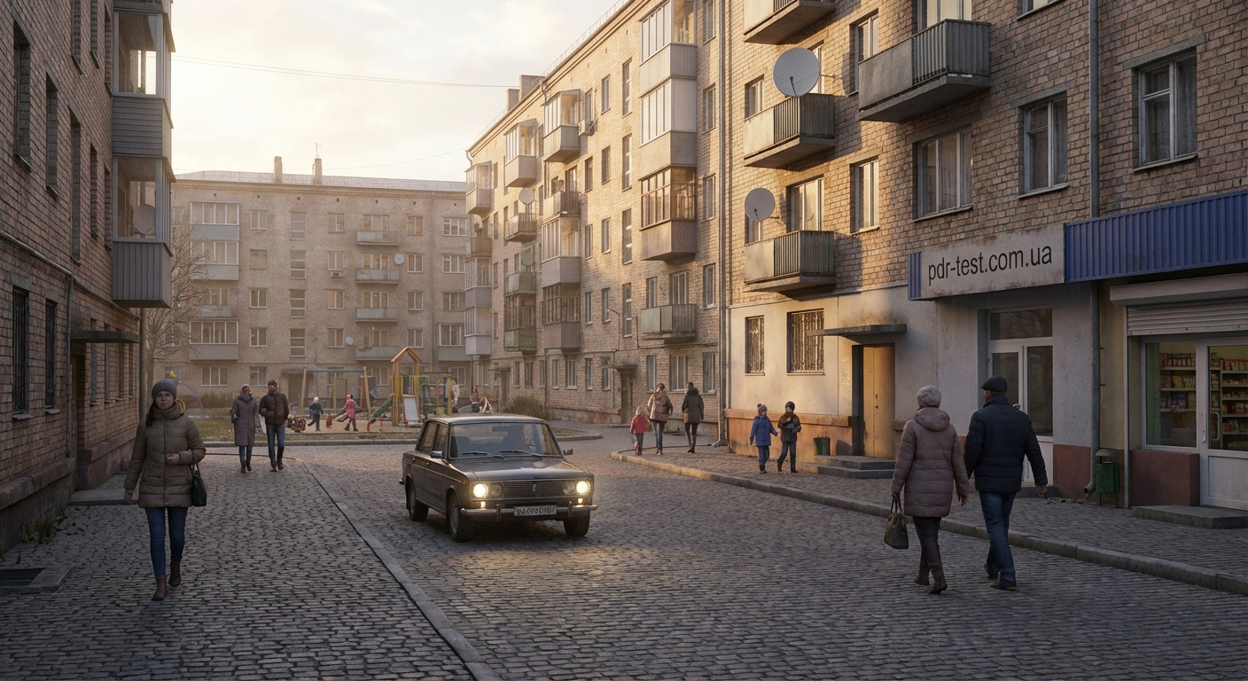 Рух у житловій та пішохідній зоні