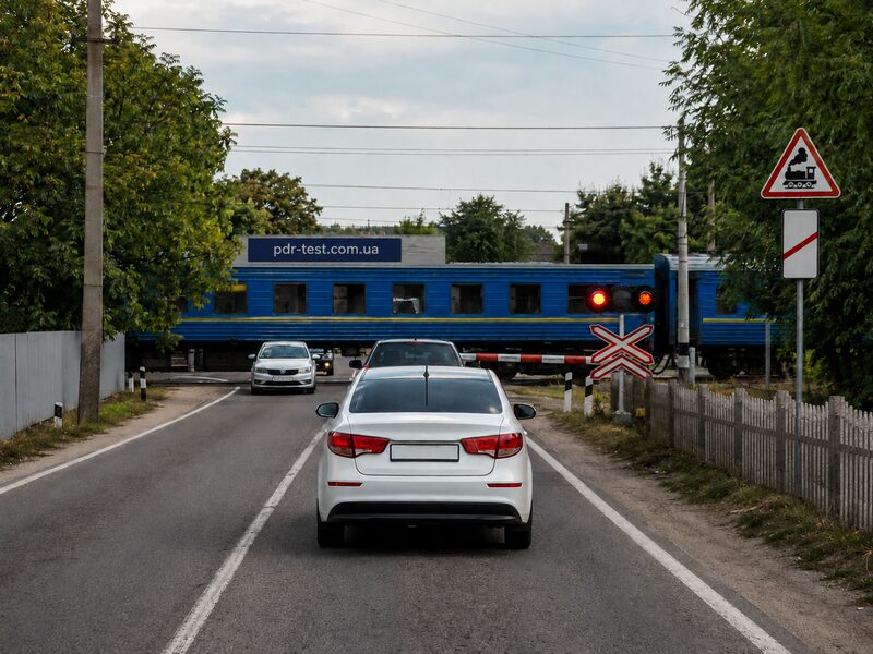 Рух через залізничні переїзди