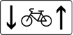 7.29.2 "Напрямок руху велосипедистів"