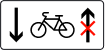 7.29.3 "Напрямок руху велосипедистів"