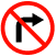 3.22 "Поворот праворуч заборонено"