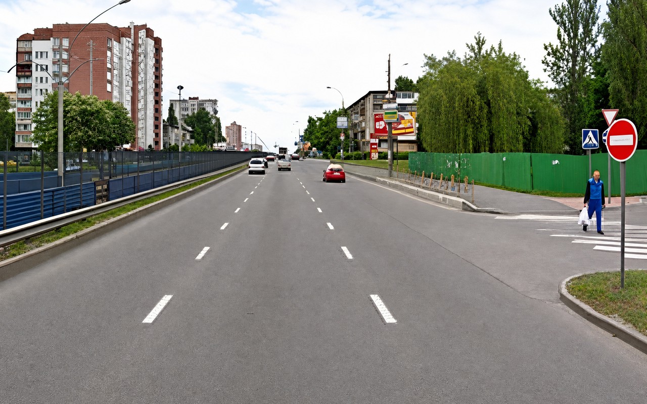 Ілюстрація: Чи дозволено Вам повернути праворуч у даному випадку?